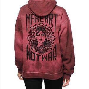 Obey “Make art not war” sweatshirt